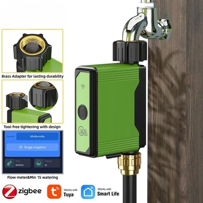 WIFI Garden Watering Timer Smart Sprinkler Drip Irrigation System Built-in Water - Image 1 of 4