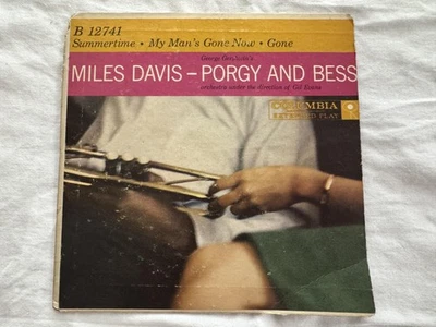 Miles Davis Porgy and Bess 45 RPM Vinyl Columbia B-12741 Jazz Vinyl EP - Image 1 of 4