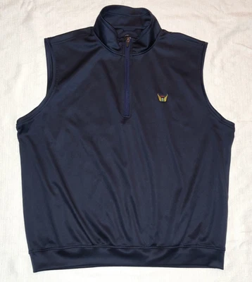 NICE Zero Restriction Tour Series Navy Stretch Performance Golf Vest XL - Image 1 of 4