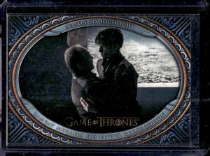 2022 Rittenhouse Game of Thrones: Ramsay Murders His Father Roose Gold #14/50 - Picture 1 of 2