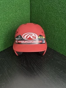 Rawlings Kohlefaser Baseball Helm R16 matt Scarlett passt 6 3/8 - 7 1/8 - Bild 1 von 4