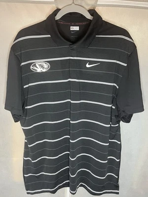 Polo Nike Golf Dri-Fit Missouri Tigers Team emitido Tiger Woods para hombre talla grande Foto 1 de 4