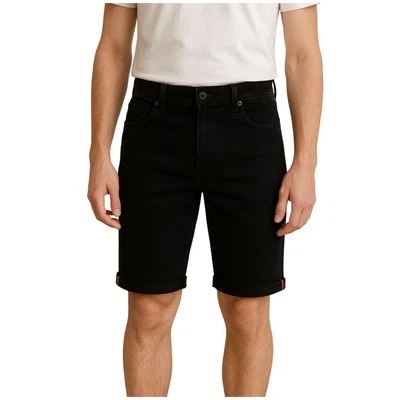 Шорты с манжетами Blank NYC Skinny Fit Horatio черные новые с ценниками размер 34 - Изображение 1 из 4