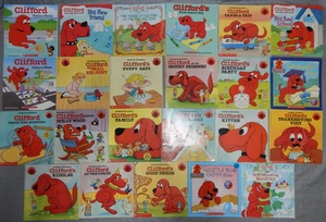 23 kids books BULK LOT clifford the big red dog - Picture 1 of 17