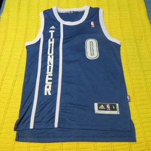 Camiseta deportiva Adidas Swingman OKC Thunder Russell Westbrook azul alterna para hombre pequeña - Imagen 1 de 8