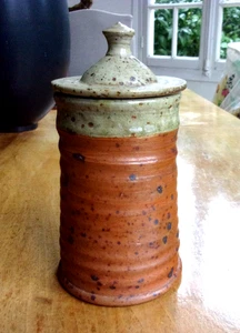 Pot en grès pyrité - poterie corse d'oletta - Imagen 1 de 3