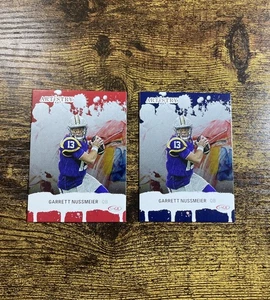 2025 Sage Artistry Garrett Nussmeier Red & Blue - Picture 1 of 10