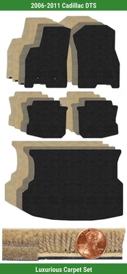 Juego de alfombrillas Lloyd Custom Luxe para Cadillac DTS 2006-2011 (5 piezas) #4Z3 Foto 1 de 4