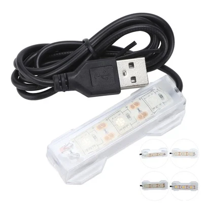 Colouful Fish Tank LED Light USB Charging for Aquariums and Daily Lighting - Image 1 of 4