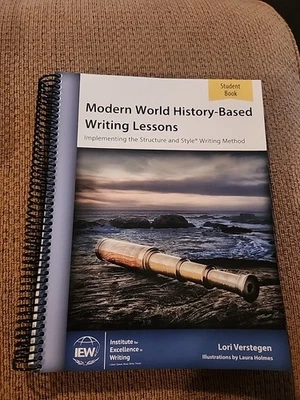 IEW Modern World History-Based Writing Lessons by Lori Verstegen Student Book - Image 1 of 2