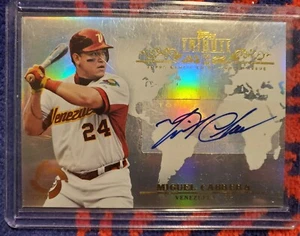 MIGUEL CABRERA 2013 TOPPS TRIBUTE WBC VENEZUELA DETROIT TIGERS AUTOGRAPH MLB 🔥 - Picture 1 of 2