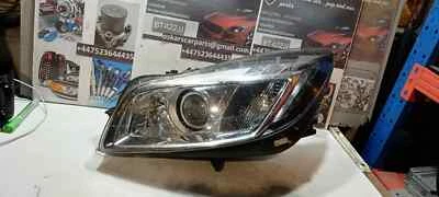 vauxhall insignia headlight 1ZT009631-02 For Parts Or Repair. Moisture Damage.  - Image 1 of 4