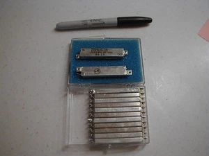 Filtro de cristal miniatura WJ 75K BW, 21,4 MHz estilo plano para Miniceptor nuevo de lote antiguo - Imagen 1 de 2