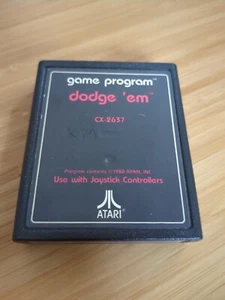 Dodge 'Em (Atari 2600, 1980) CX2637 [Text Label]  | 2600+ 7800+ Retron 77  - Picture 1 of 2
