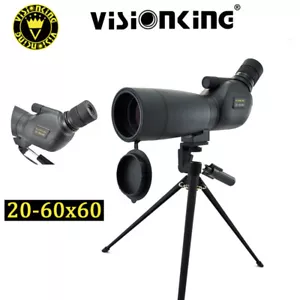 Visionking 20-60x60 Waterproof BAK4 Birding Spotting Scope for Outdoor Use - Picture 1 of 9