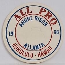 Vintage Pog * NFL Pro Bowl All Pro 1993 * Andre Rison *