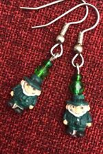 LEPRECHAUN Irish Earrings Celtic Good Luck Ireland St Patricks Day Paddy Kells