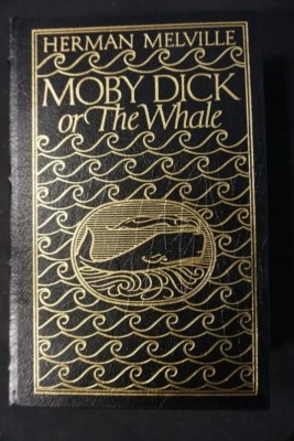 NEW: EASTON PRESS COLLECTORS, HERMAN MELVILLE MOBY DICK Ist EDITION 1st PRINTING - Image 1 of 4
