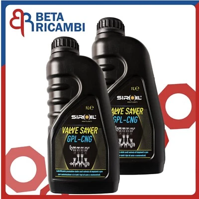 Olio Valvole GAS Gpl Metano Siroil Valve Saver Fluid Protection Salva Valvole 2L