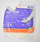 Frost King Poly Foal Self Stick Weatherseal Tape 3/8" x 1/4" x 17' White L344H