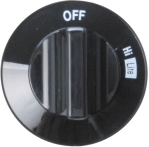 Range Control Knob Black For Whirlpool 74002353 WP74002353 - Picture 1 of 1