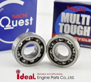 Japan Nachi Crank Shaft Main Bearing for Kawasaki KX 85 06~13, KX 100 95~19 - Picture 1 of 2
