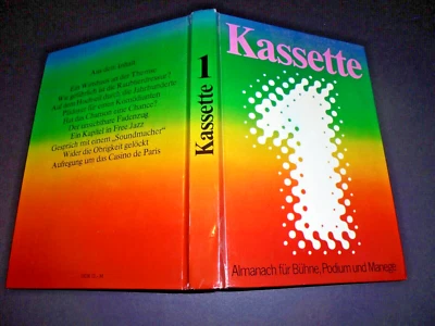 1977 buch KASSETTE 1 Circus Geschichte Ungarns history cirkusz cirque circo book - Bild 1 von 4