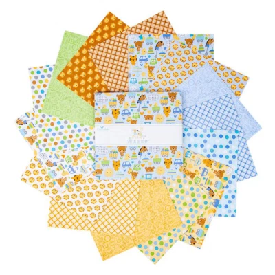 Capa Pastel 10" Apilador 42 piezas Riley Blake "Entrega Especial" Baby Doodlebug Diseños Foto 1 de 2