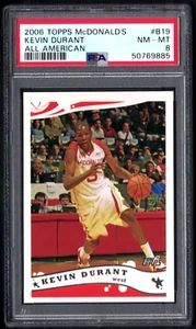 2006 TOPPS MCDONALDS XRC #B19 KEVIN DURANT RC PSA 8 NM-MT ROOKIE #50769885 - Bild 1 von 2