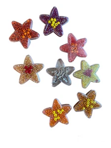 Perlen Bastel Set mit Verschlüssen DIY Schmuck machen Bunt mit Boxen Mix rund - Bild 1 von 3