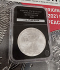 Genuine Uncirculated American Eagle 2010 Silver Dollar   10Z Pure Silver Tp-5606
