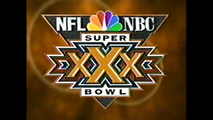 VHS #403 NFL Super Bowl 30 XXX Pittsburgh Steelers vs Dallas Cowboys 1.28.1996