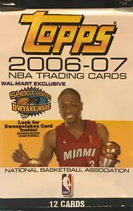 2006-07 TOPPS BASKETBALL WALMART EXCLUSIVE PACK KOBE? LEBRON? SEALED RARE - Picture 1 of 1