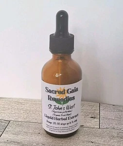 St Johns Wort Extract, Alcohol Free Glycerite, Organic Herbal, Highest Quality - Picture 1 of 4