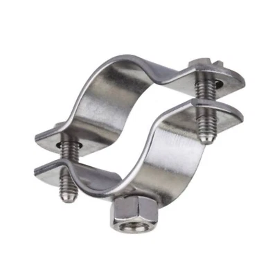 OTER Raccorderia acciaio inox 304 collare varie misure con perno e tassello ø m80