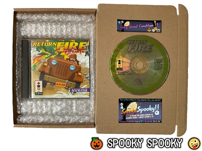 Return Fire Maps O Death 3DO - UK PAL VGC CIB - High Quality Packing - Tracked - Image 1 of 4