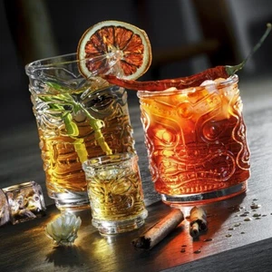 Shot Gläser für 6 Personen TOGNANA Maui Gläser Bitter Totem Mexico Style - Bild 1 von 4