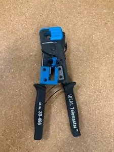 Ideal Tools 30-496 Telemaster RJ-11/RJ-45 Tool CAT5 CAT5e CAT6 CAT3 VOICE/DATA - Picture 1 of 1
