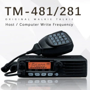 TM-281A/TM-481A Ricetrasmettitore FM VHF Radio Mobile Stazione Autoradio 10-50KM US - Foto 1 di 10