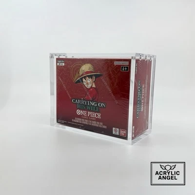 One Piece Booster Box Acrylic Case | Perfect Fit | High Quality | Magnetic Lid - Image 1 of 4