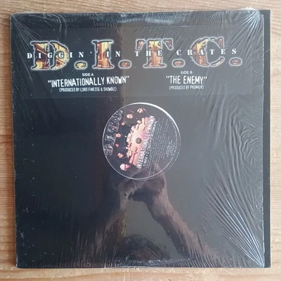 D.I.T.C. – Internationally Known / The Enemy 12" US-1997 PROMO PRESS NM/VG+ - Bild 1 von 3