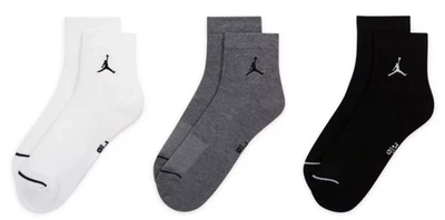 NUEVO Jordan Everyday Dri-Fit Calcetines al Tobillo Grandes 8-12 (Paquete de 3) Foto 1 de 2