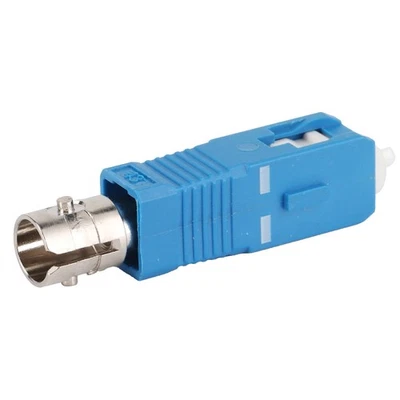 .Optical Fiber Adapter Connector SC/UPC ‑ ST/UPC Male - Female Coupler Carrier - Image 1 of 4