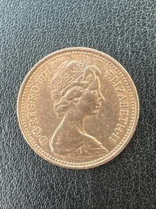 Britain New Penny, Elizabeth II 1971-2023 Coin - Picture 1 of 2