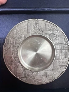 Selangor 97% pewter plate Vintage relief decoration occupations Royal Selangor - Picture 1 of 4