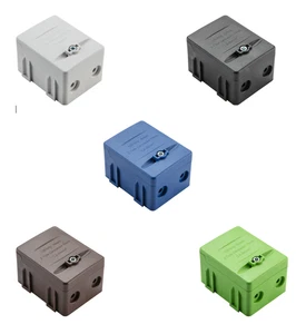 BLOQUE CONECTOR SP 100A 5 VÍAS CODIFICADO POR COLORES - IDENTIFICACIÓN RÁPIDA TIERRA/FASE/ETC - Imagen 1 de 11