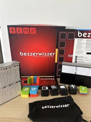 Mattel Beezerwizzer Board Game Quiz Trivia Tactics Trickery half sealed - Image 1 of 4