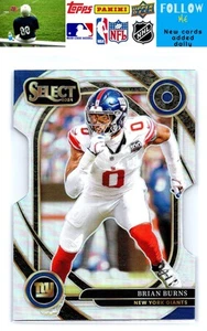 2024 Panini Select #212 Brian Burns Silver Prizm Die Cut - Foto 1 di 2