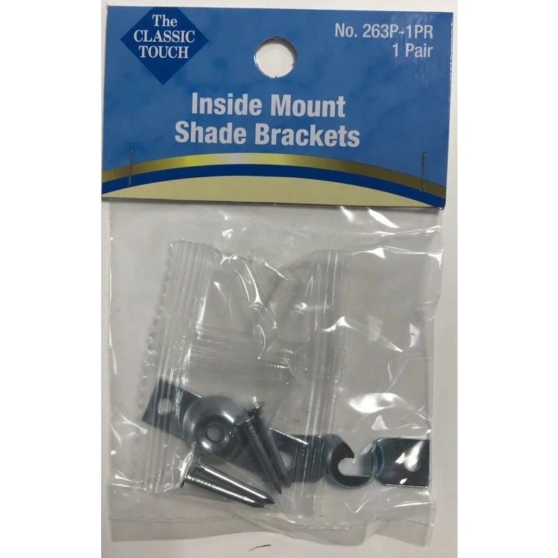 Friedland 263P-1PR Plata Montaje Interior Resorte Rodillo Sombra Soporte con Herrajes Foto 1 de 1