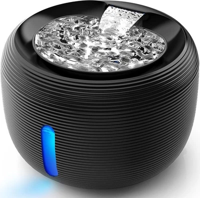 Fuente de agua para gatos Kastty 3,5 L/118 oz, mascota silenciosa de gran capacidad 3,5 L, negra  Foto 1 de 4